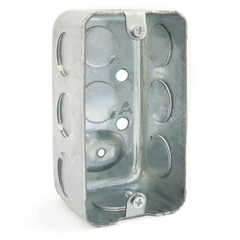 oversized galvanized steel handy box|4x2 Inch Utility Size Single Gang Electrical Box, .